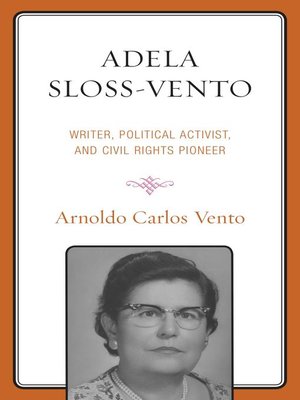 cover image of Adela Sloss-Vento